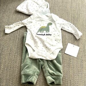 Dinosaur Baby Outfit Set - Newborn 🦖